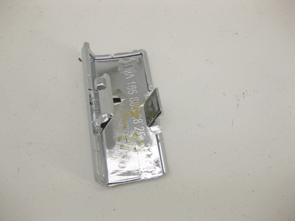 China  A1668851423 Нова хром кришка - заглушка буксирувального гака ML W166 Одеса - фото 4