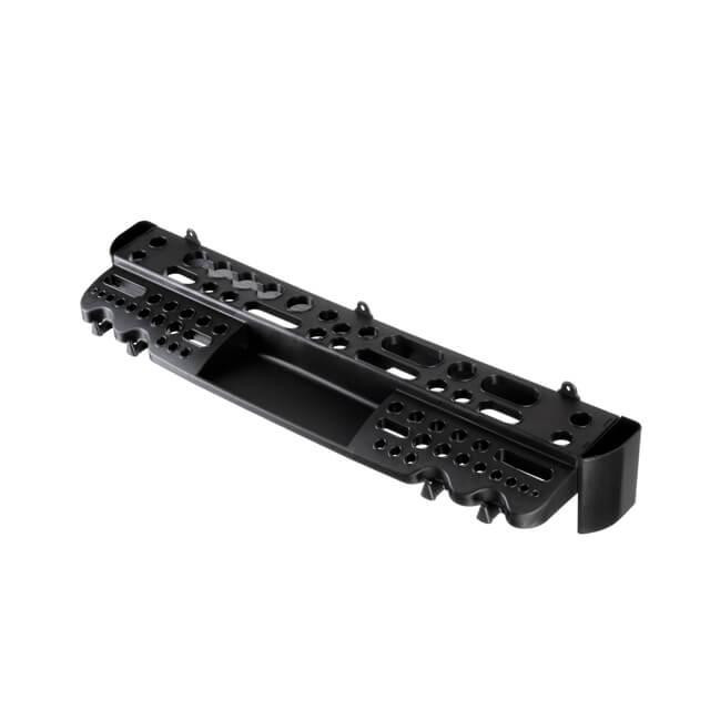 Полка пластмассовая с отверстиями для инструмента 610*160*45мм INTERTOOL BX-0002 Киев - изображение 1