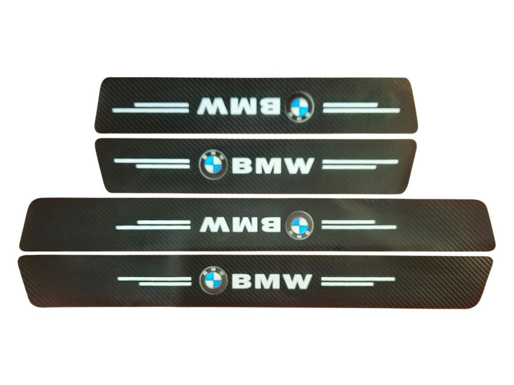 Захисна плівка на пороги BMW (карбонова стрічка) к-т 4шт Вінниця - фото 1