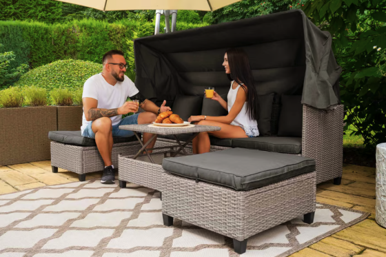 Садові меблі Di Volio Luca сіро-графітові Киев