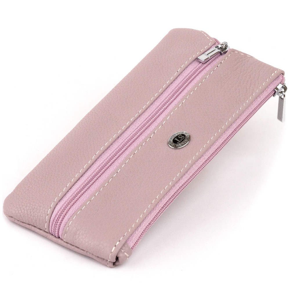 Ключниця-гаманець з кишенею унісекс Лілова (ST Leather) Київ - фото 5