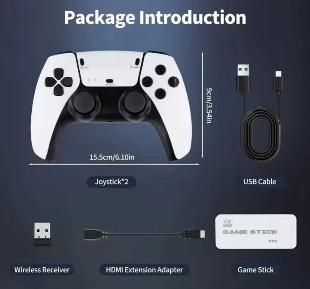 Игровая приставка Game Stick M15 + 4 батарейки ААА в бонус - 20000 игр. Киев - изображение 5