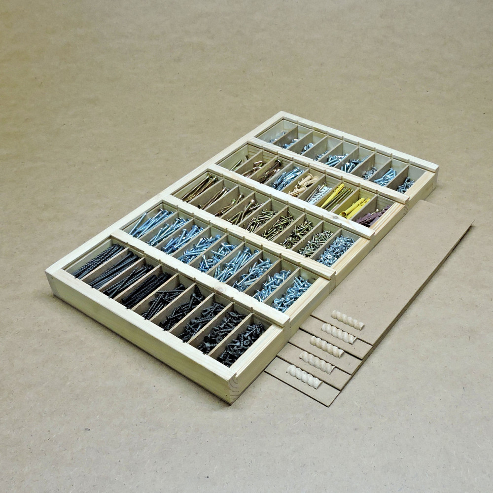 Набір 5х метизів універсальний 2424 шт Миколаїв - фото 6