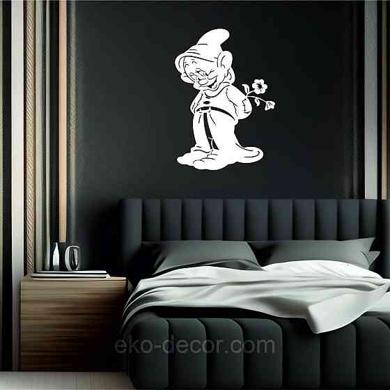 Декоративное настенное Панно «Гномик», Декор на стену 90*63 см Киев