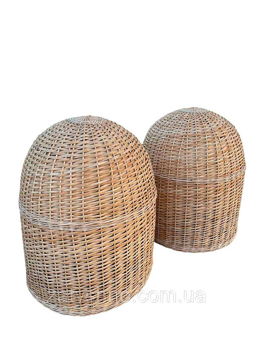 Набор плафонов из лозы больших  в кафе Киев - изображение 3