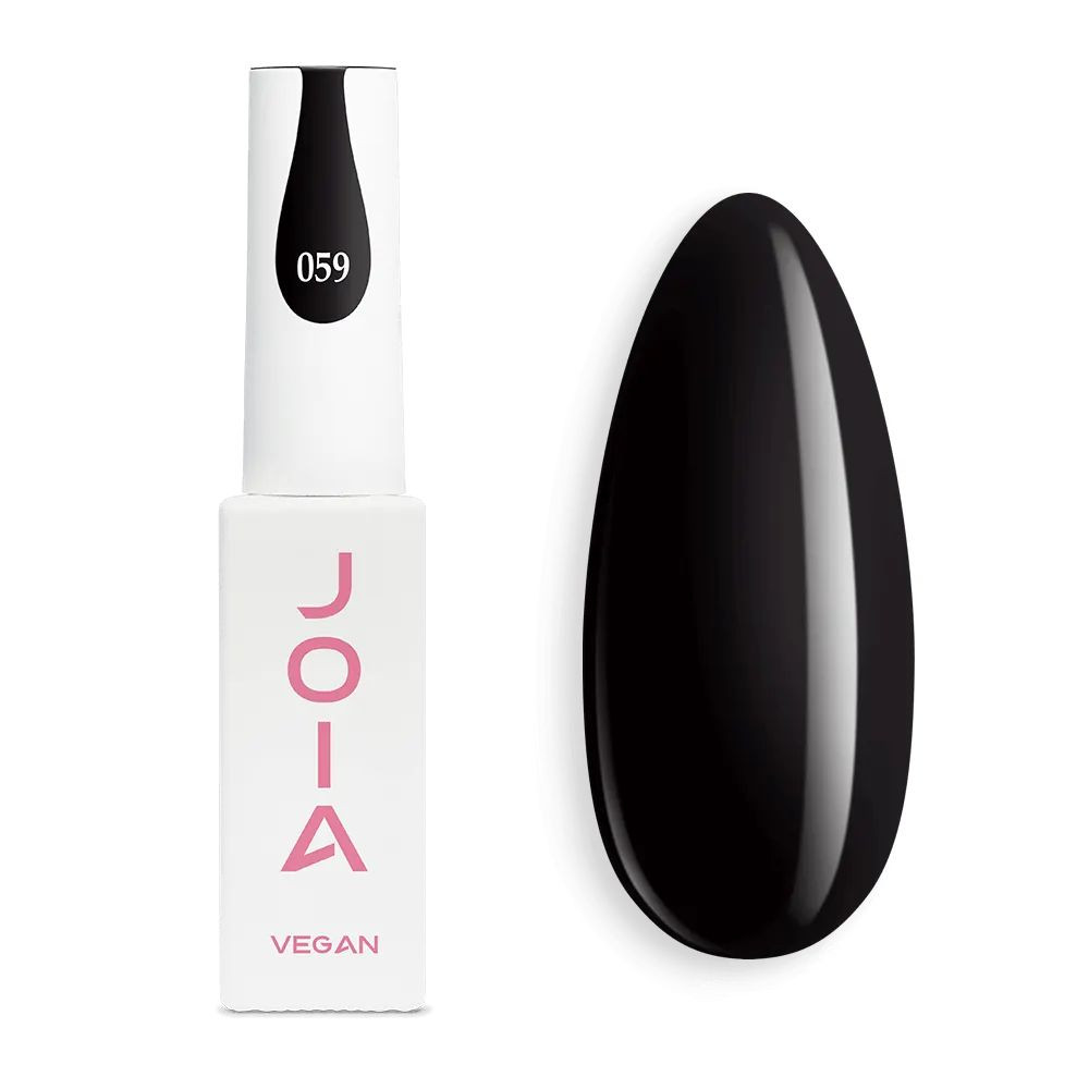 Гель-лак для ногтей черный 059 эмаль JOIA vegan 6 мл Киев - изображение 7