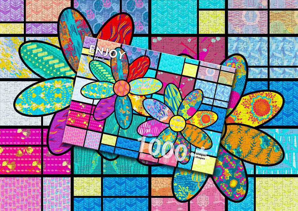 Пазл Дизайнерські візерунки 3 - Designer Patterns 3 (Enjoy-2057) Киев - изображение 6