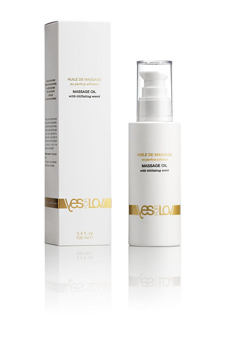 Масажна олія YESforLOV MASSAGE OIL with titillating scent 100 мл Sex Aura Київ - фото 1