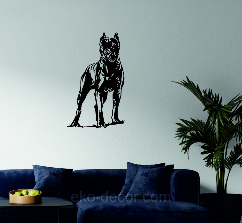 Декоративне настінне Панно «Кане-корсо», Декор на стіну Київ - фото 2