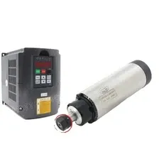 Chłodzony powietrzem silnik wrzeciona o mocy 2,2 kW, precyzyjny uchwyt zaciskowy ER20, prędkość obrotowa 24000 obr Київ