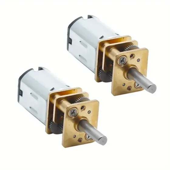 Мотор-редуктор 12GAN20 6В з планетарним редуктором, мікродвигун 30 об/хв для DIY, автоматики та робототехніки Київ