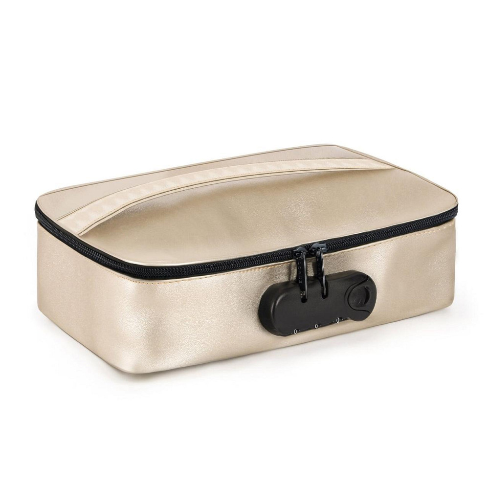 Кейс для игрушек Dorcel DISCREET BOX LUXURY GOLD, кодовый замок, 27×16×7,62 см Sex Aura Киев - изображение 1