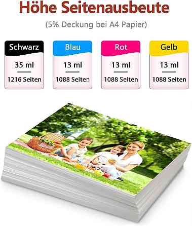 Набір із 4 картриджів 1500XL Canon PGI-1500XL для Canon Maxify MB2750, MB2000, MB2050, MB2150, MB2155, MB2300, MB2350 Дніпро