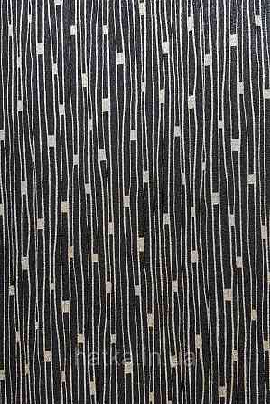 Обои виниловые на флизелине AS creation The Bos 0.53х10 полоски дождик золотистые на черном Киев