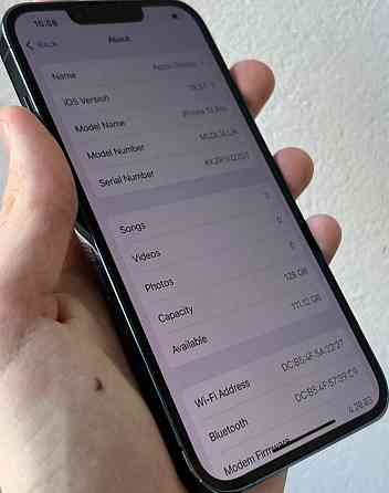 Айфон iPhone 13 Pro 128Gb. Neverlock MDM Sierra Blue. Київ