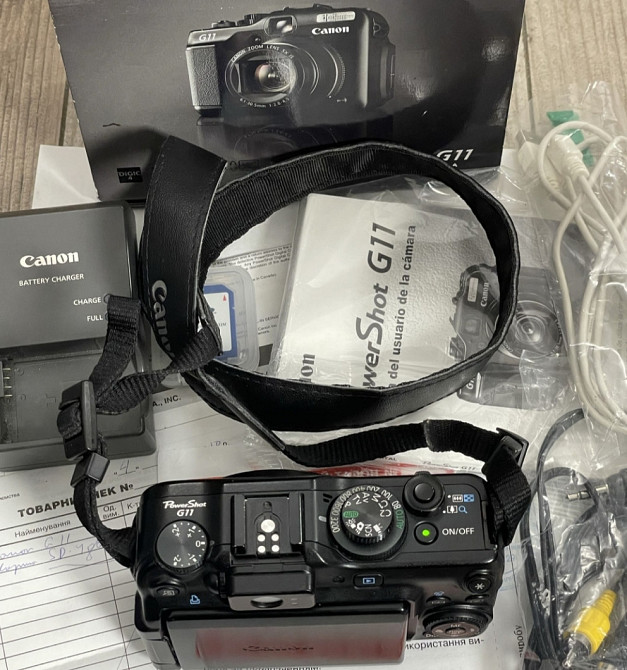 Фотоаппарат Canon Power Shot G11 Киев - изображение 4