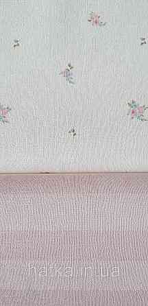 Обои винил на флизелине горячего тиснения DUKA Selective1.06х10 цветы розы нежные маленькие прованс розовые го Киев