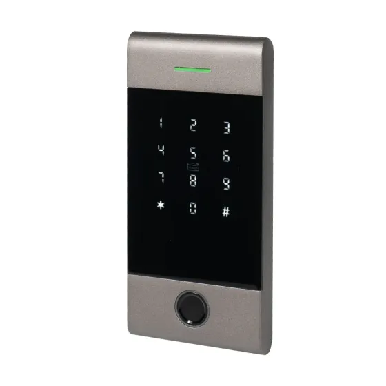 Клавіатура з Bluetooth, з контролером, зчитувачем відбитків пальців та карт Mifare Trinix TRK-1206BTFW Black (71-00072) Київ