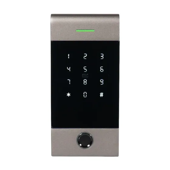 Клавіатура з Bluetooth, з контролером, зчитувачем відбитків пальців та карт Mifare Trinix TRK-1206BTFW Black (71-00072) Київ