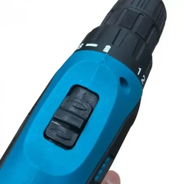 Акумуляторний шуруповерт 12V з набором інструментів, 18 режимів, 1 акумулятор, кейс для транспортування Київ - фото 3