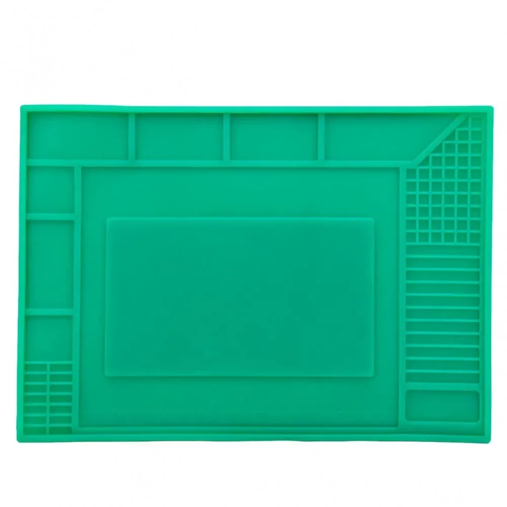 Килимок для паяння ZD-154 силіконовий термостійкий 297х210 мм, з осередками Полтава - фото 1