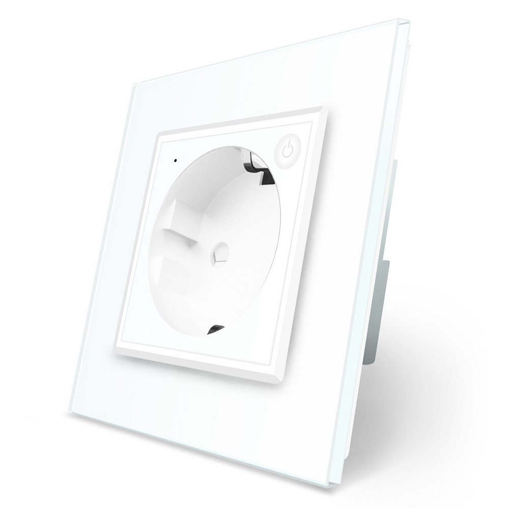 Розумна розетка ZigBee з заземленням Livolo білий (VL-FCTC16AZ-2WP) Коломия - фото 10