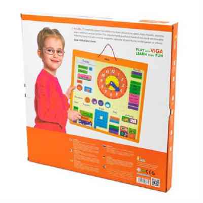 Розвиваюча іграшка Viga Toys Календар магнітний англ. (50377) Вінниця