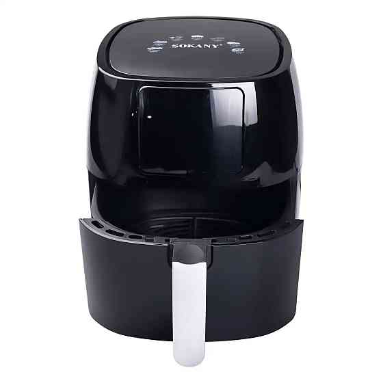 Sokany Аерогриль-фритюрниця Sokany SK-8018 електрична на 5л 1400 Вт чорна Коломыя