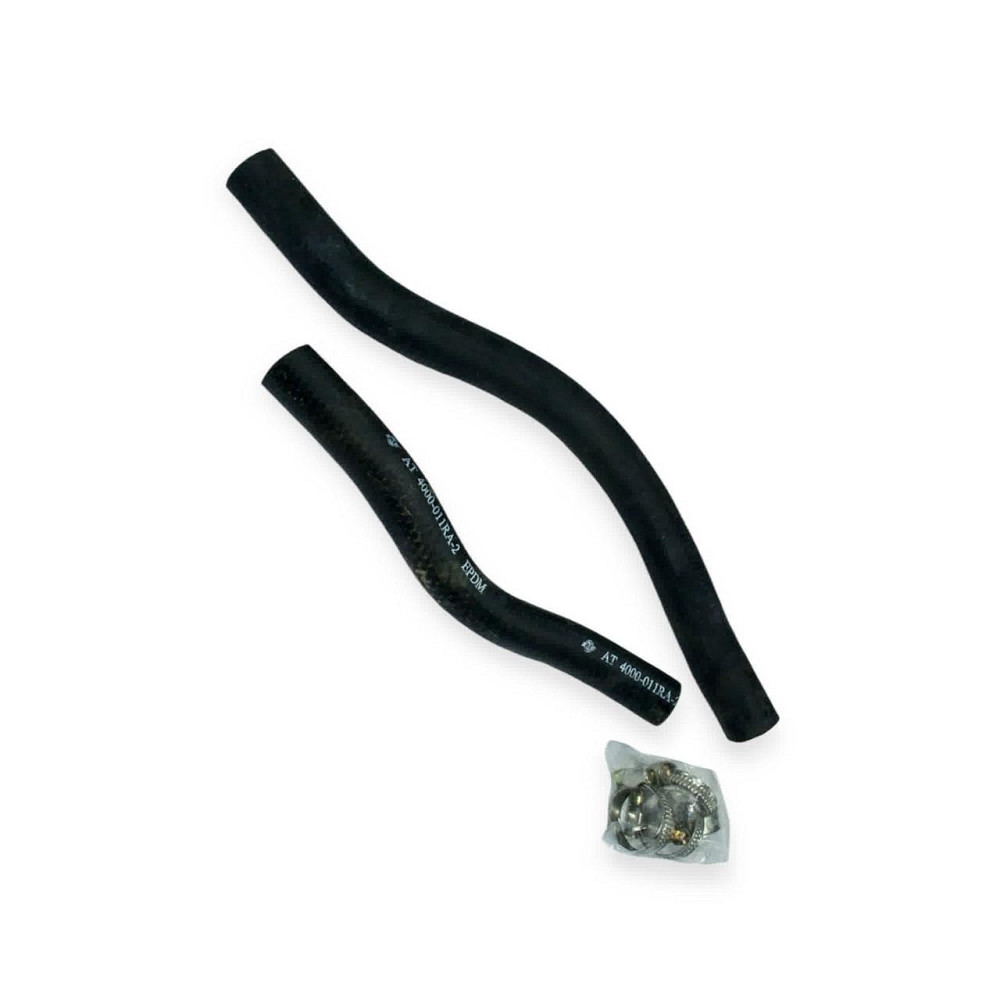 Патрубок 2111-2170 (2шт) AT +хомуты печки Мукачево - изображение 1