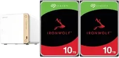 Сервер Сервер Qnap TS-462-4G + 2x Seagate IronWolf 10TB (ST10000VN000) Київ