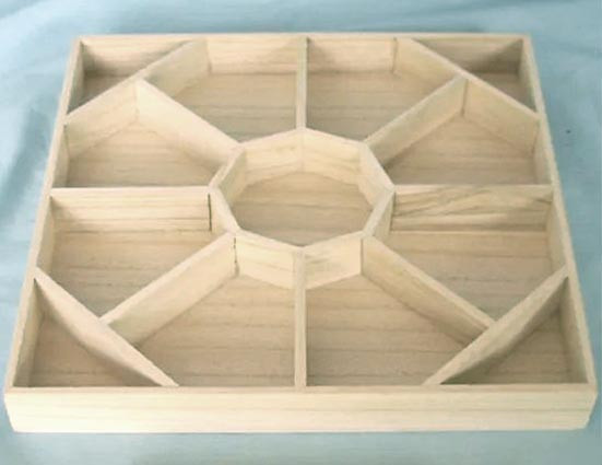 Менажница деревянная 