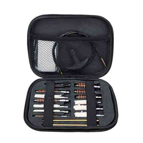 Набор для чистки ствола оружия, гибкий шомпол М16, 18 предметов в чехле Винница