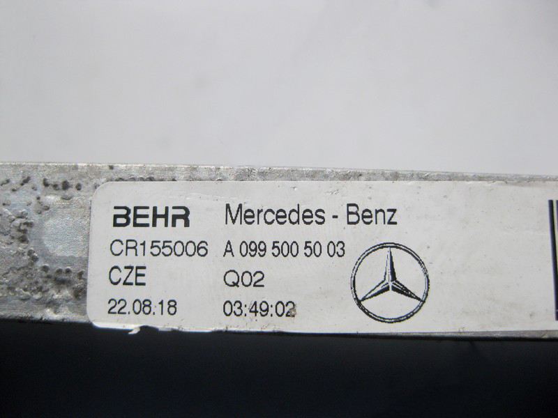 Mercedes-Benz  A0995005003 Радіатор охолодження АКБ C-Class W205 E-Class W213 Одеса - фото 4