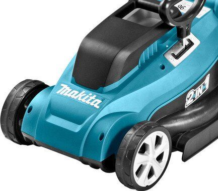 Профессиональная электрическая газонокосилка Makita ELM3320: 1200 Вт, 3400 об/мин, высота скашивания 20/40/55 Киев - изображение 7