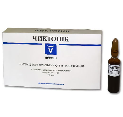 Чиктонік упаковка 10 ампул по 5 мл, Invesa Вінниця