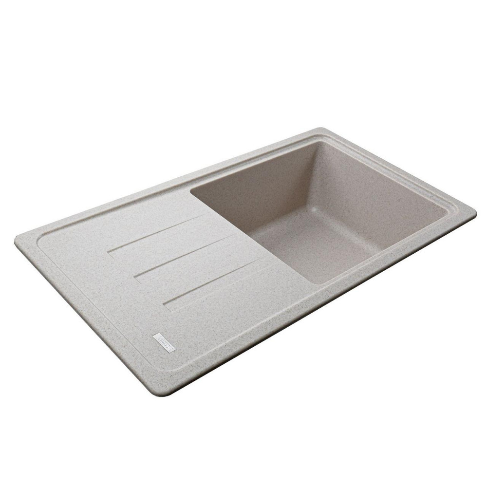 Гранитная мойка Globus Lux LUGANO песчаный 780х435-А0004 (000021499) Киев - изображение 5