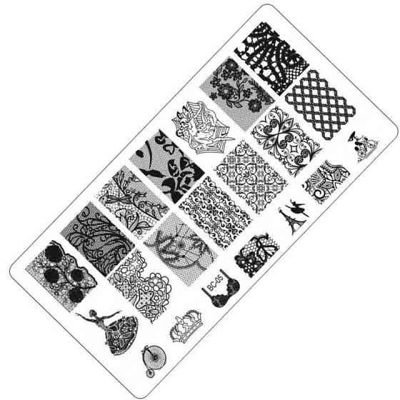 Трафарет для стемпинга Киев