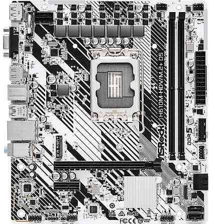 Материнська плата ASRock H610M-HDV/M.2+ D5 Socket 1700 ( без Bluetooth ) Харків