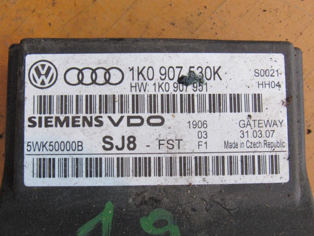 Блок комфорта VW Caddy 2004-2010 (1K0907530K) Ковель - изображение 4