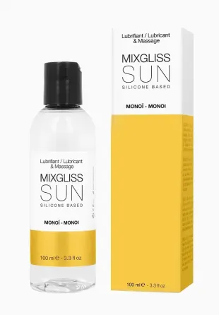 Лубрикант на силіконовій основі MixGliss SUN MONOI (100 мл) з ароматом масла Моноі Львов