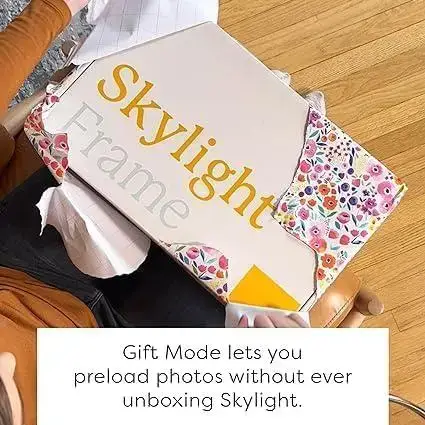 Цифрова фоторамка Skylight: 15-дюймовий Wi-Fi з можливістю завантаження з телефону, сенсорний екран цифрової фоторамки Київ - фото 4