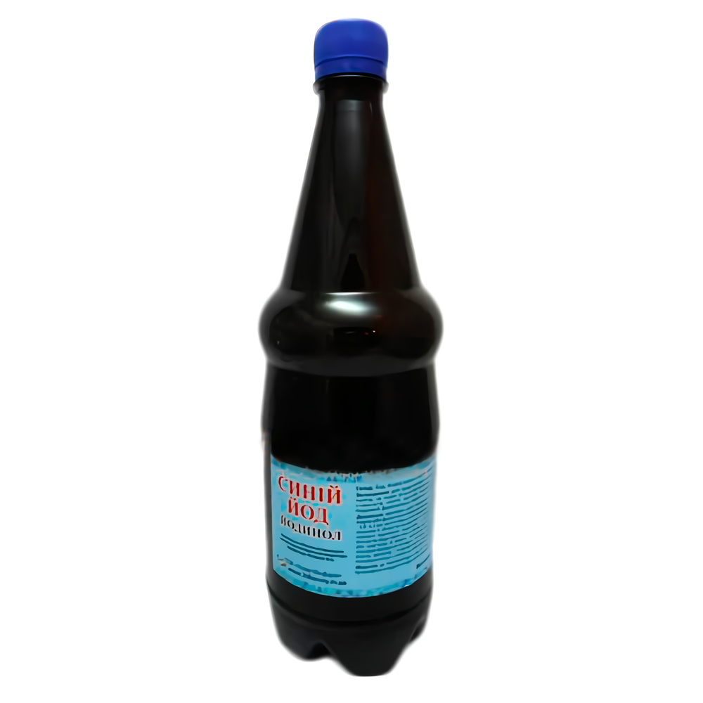 Синій Йод (йодинол) 1 л Укрветбіофарм (термін придатності до 06,2027 р) Вінниця - фото 1