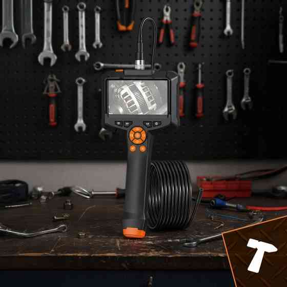 Эндоскоп - инспекционная камера Full HD 5 метром с  насадками Bigstren (25520) Нововолынск