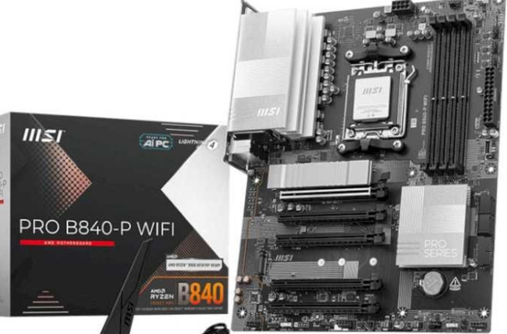 Материнська плата MSI Pro B840-P WiFi AM5 ATX. Харків - фото 1