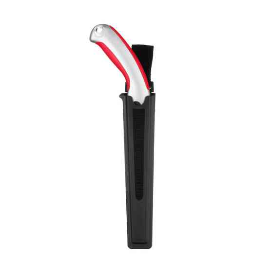 Ножовка садовая прямая, 210 мм, с металлической ручкой, пластиковый чехол INTERTOOL HT-3145 Киев