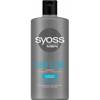 Шампунь Syoss Men Clean & Cool з Ментолом 440 мл (9000101277197) Вінниця - фото 1