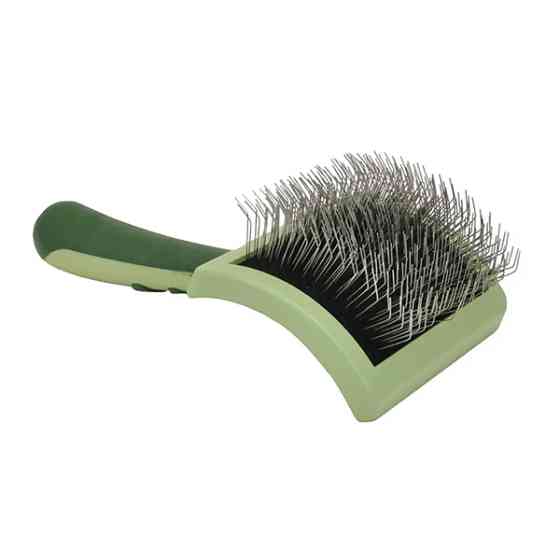 Safari Curved Firm Slicker Brush САФАРІ ВИГНУТА ПУХОДЕРКА для собак із довгою шерстю Київ