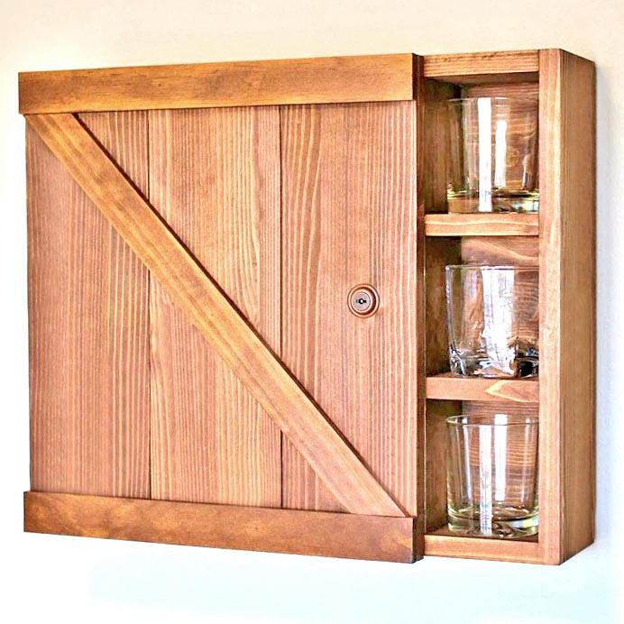 Настенный бар 