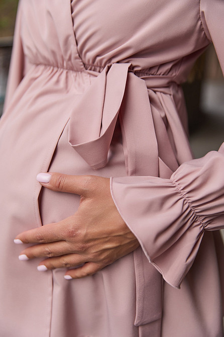 Блуза для беременных и кормящих Toscana L (46) Lullababe Пудровый Кривой Рог - изображение 5