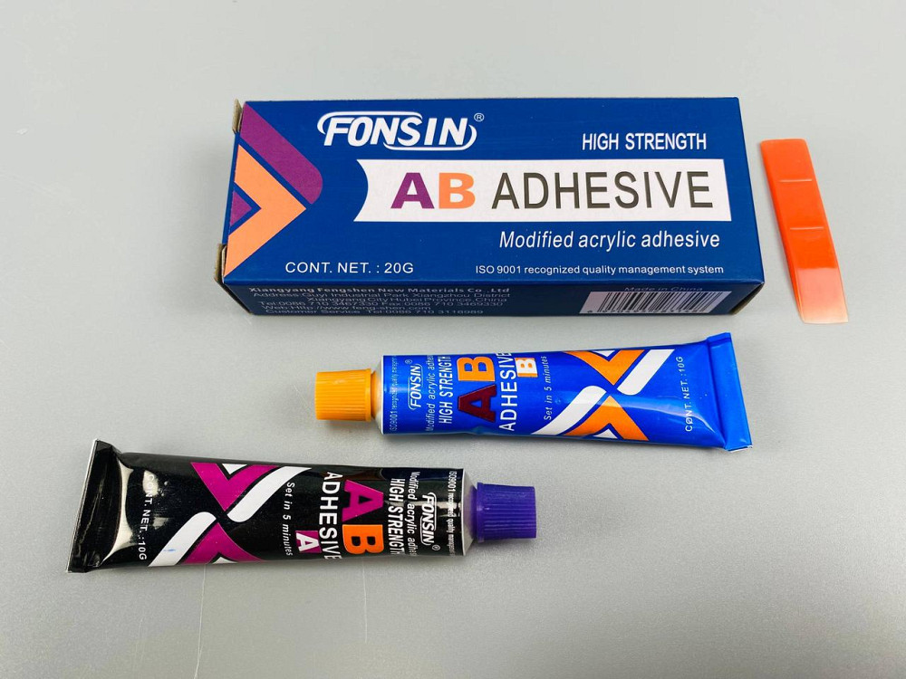 Клей двокомпонентний (універсальний) 10 г + 10 г (фабрика ABRO) Мукачево - фото 6